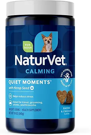 NaturVet Quiet Moments Calming Aid Soft Chews
